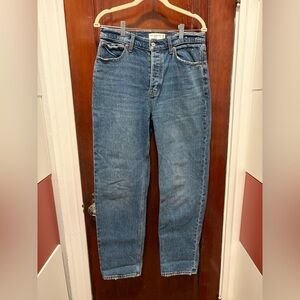Abercrombie dad jeans